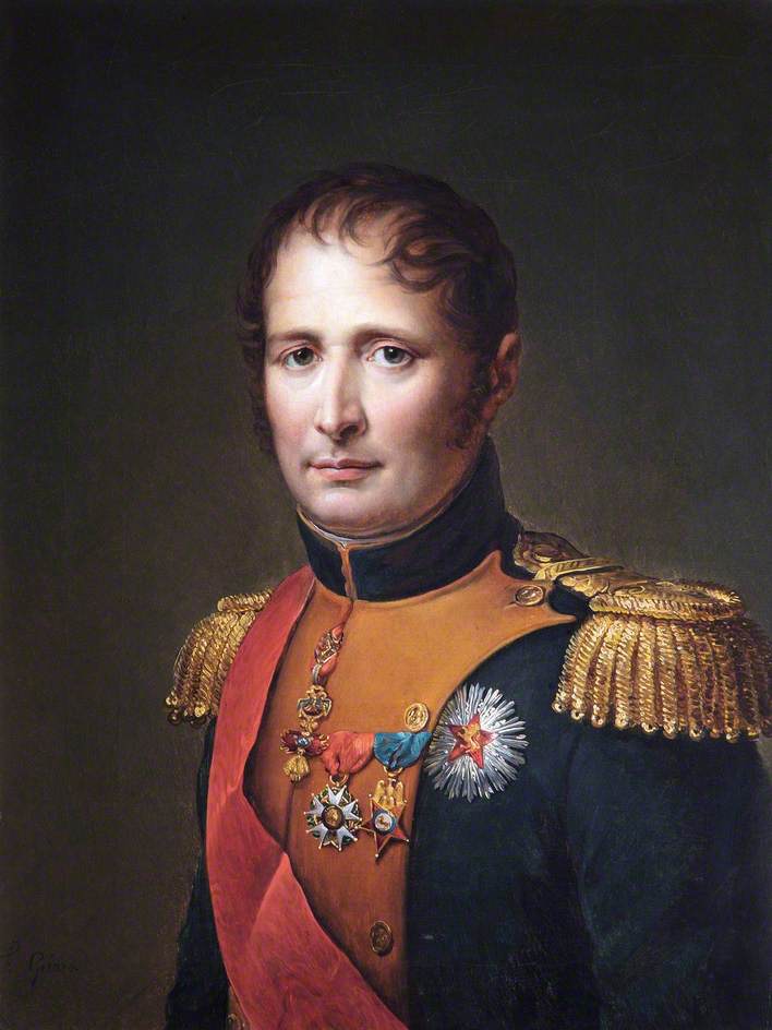 Joseph Bonaparte, King of Spain, vintage artwork by François Gerard, 12x8" (A4) Poster
