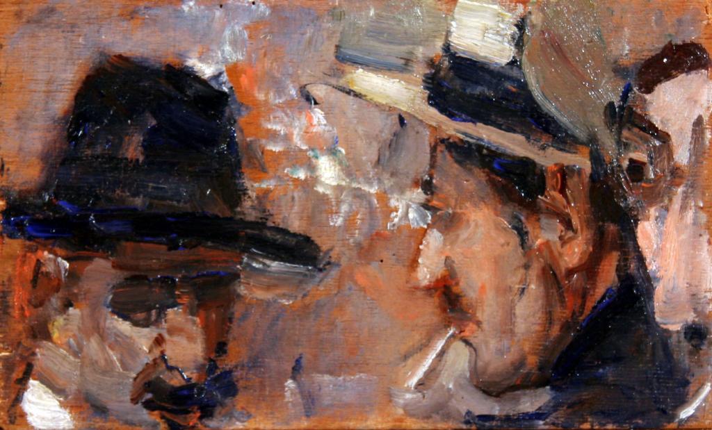 Self Portrait with Friends by Luigi Crisconio,16x12(A3) Poster
