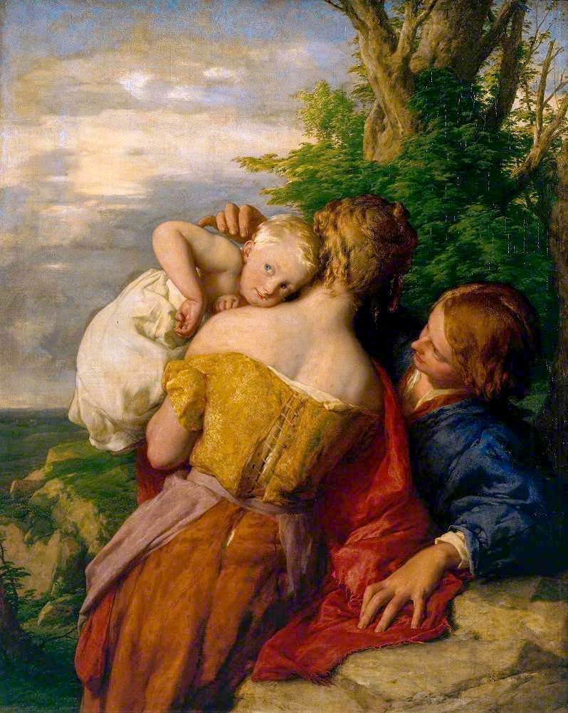 The Young Brother, vintage artwork by William Mulready, A3 (16x12") Poster Print