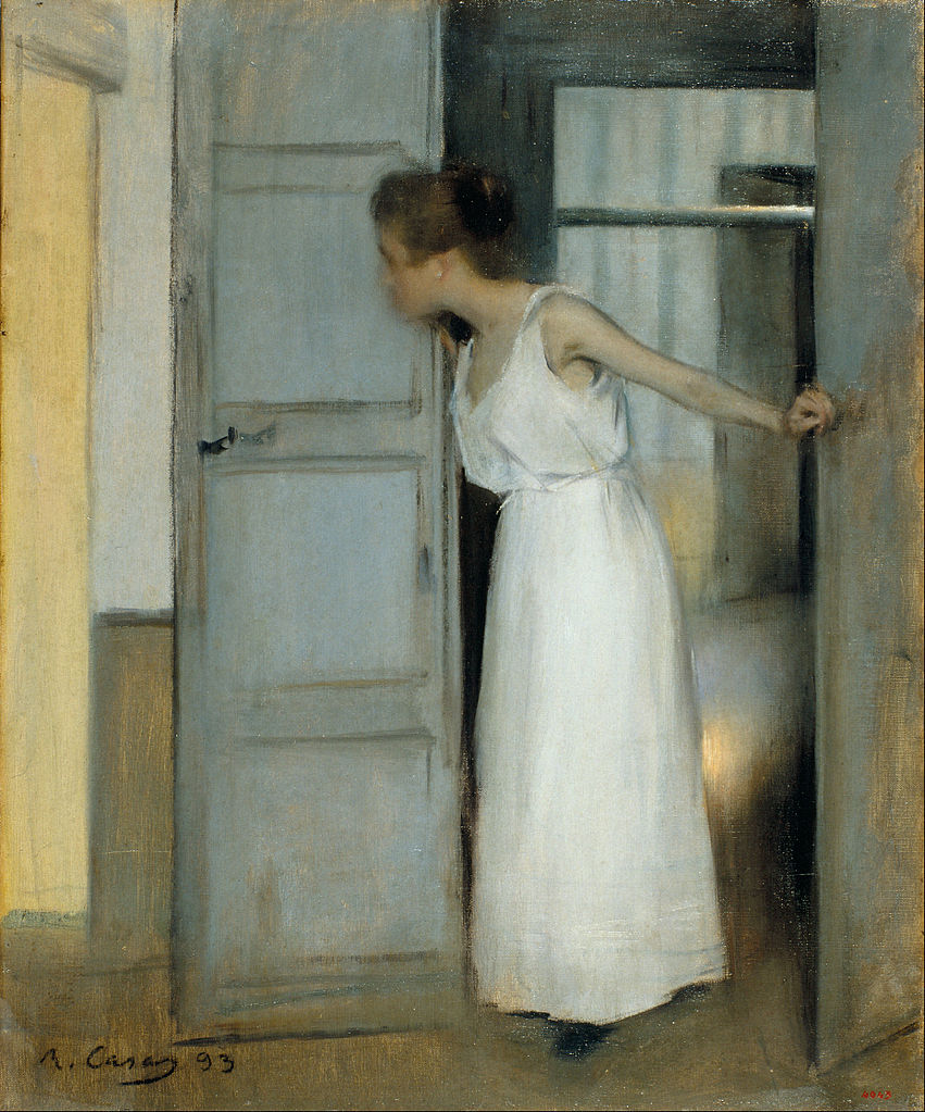 Over My Dead Body by Ramon Casas y Carbo,A3(16x12")Poster