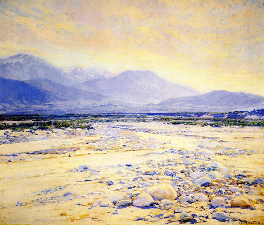 Santa Ana Wash, vintage artwork by John Frost, 12x8" (A4) Poster