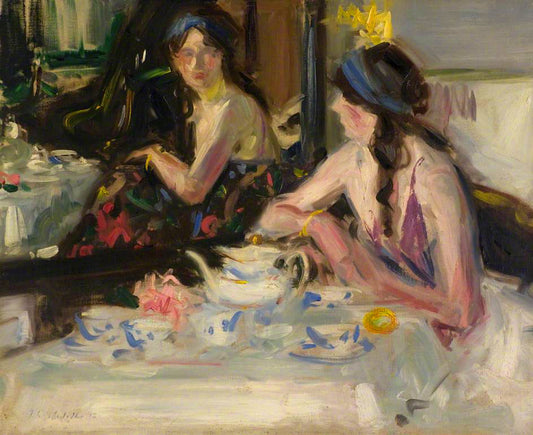 Cecilia No. 2, vintage artwork by Francis Campbell Boileau (F.C.B.) Cadell, 12x8" (A4) Poster