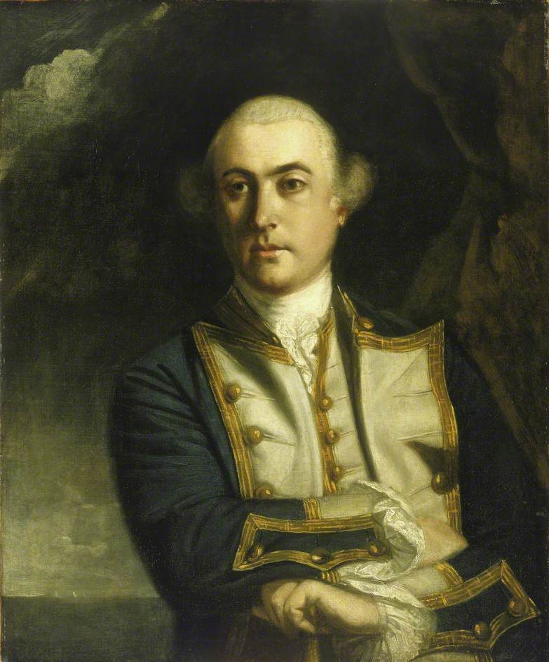 Captain the Honourable John by ron (1723-1786), vintage artwork by Sir Joshua Reynolds, 12x8" (A4) Poster