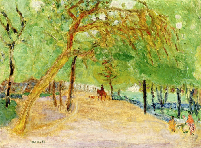 The Bois de Boulogne by Pierre Bonnard,A3(16x12