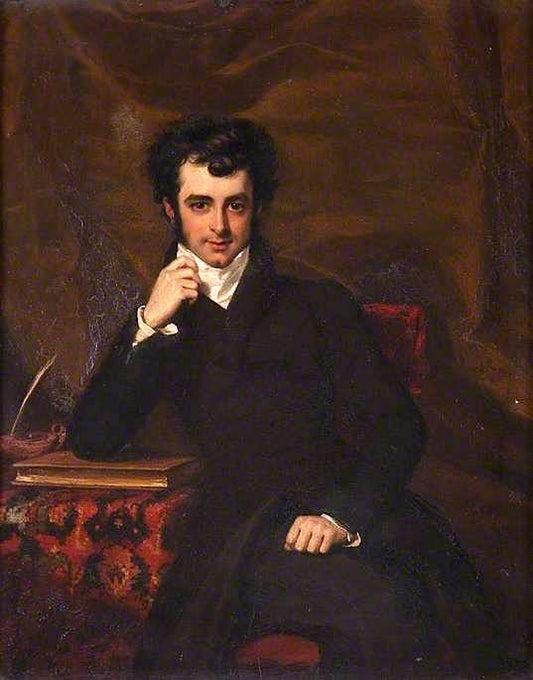 Dr William James Clement, vintage artwork by Philip Corbet, A3 (16x12") Poster Print