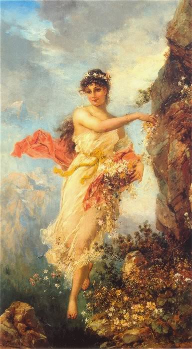 Flora of the Alps by Hans Zatzka,A3(16x12")Poster