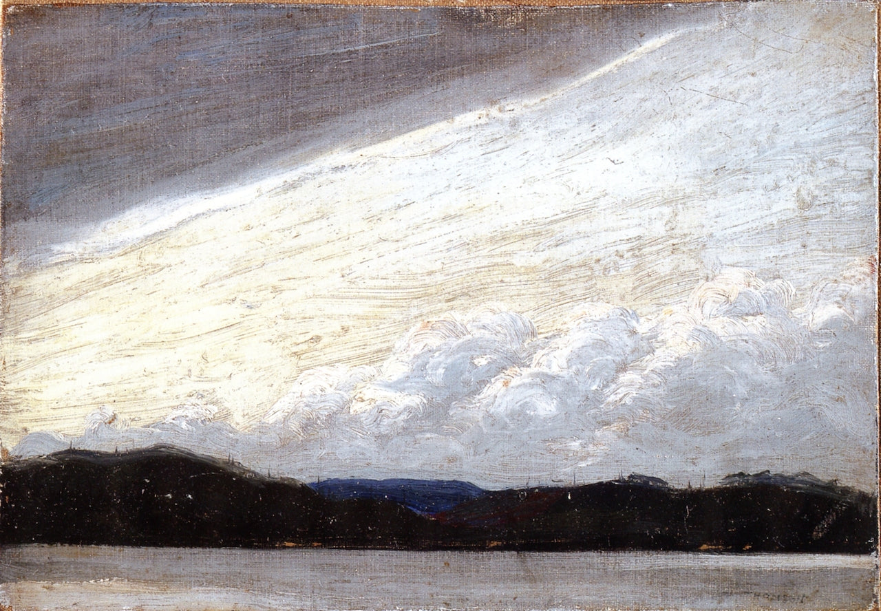 Lake, Shore, and Sky, vintage artwork by Tom Thomson, 12x8" (A4) Poster