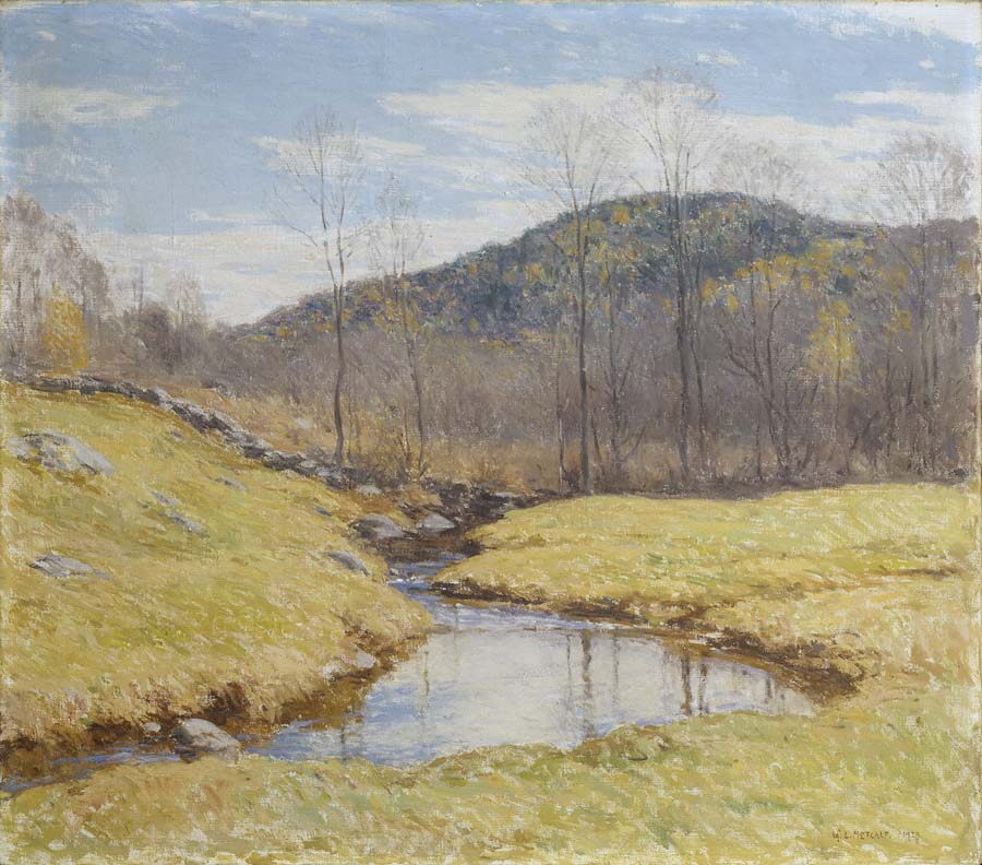 Late Autumn by Willard Leroy Metcalf,A3(16x12")Poster