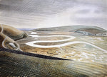 Cuckmere Haven, vintage artwork by Eric Ravilious, 12x8" (A4) Poster