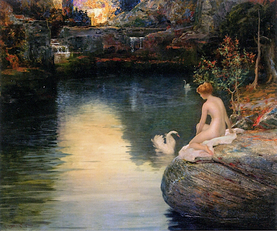Pool of My Imagination by Charles Frederick Naegele,A3(16x12")Poster