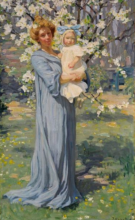 Under the Fruit Tree by Janis Rozentals,A3(16x12")Poster