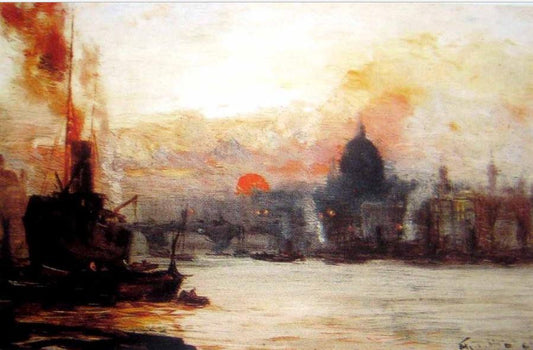 The Upper Port by George Hyde Pownall,16x12(A3) Poster