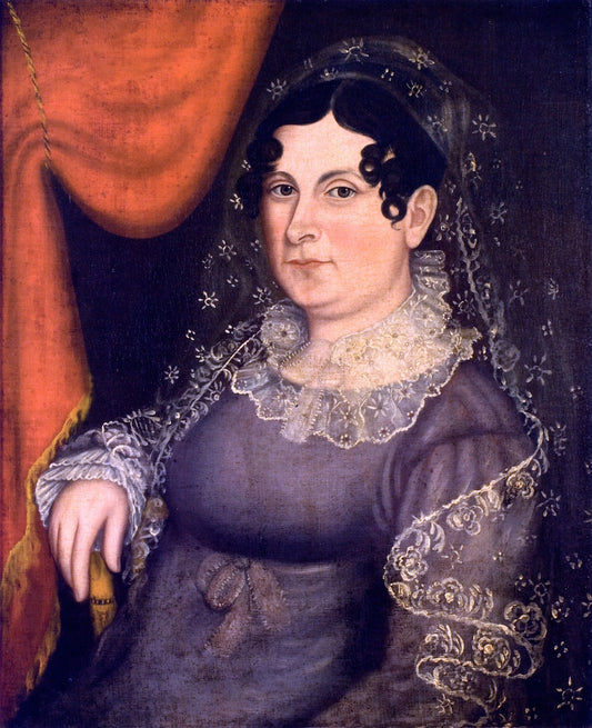 Cassandra Hukill Howard, vintage artwork by Thomas Jefferson Wright, A3 (16x12") Poster Print