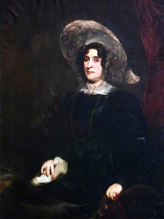 Anne Sherriff, vintage artwork by Sir John Watson Gordon, 12x8" (A4) Poster