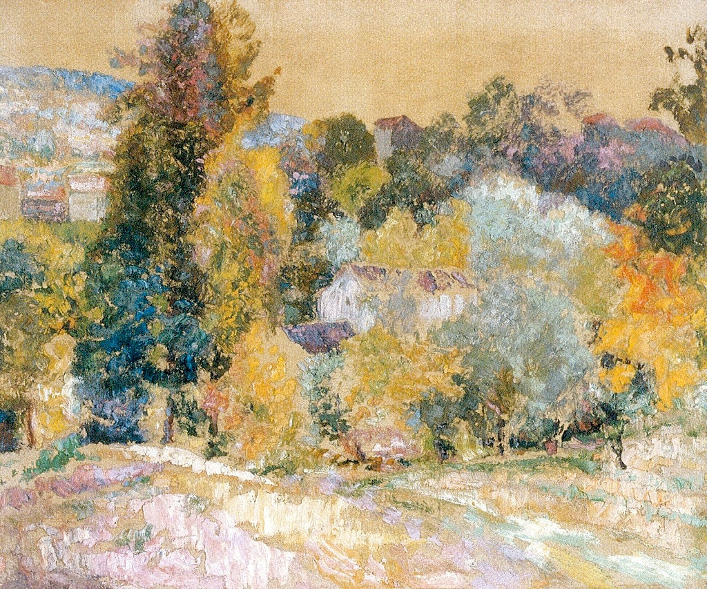 Feerie d'automne, vintage artwork by Victor Charreton, 12x8" (A4) Poster