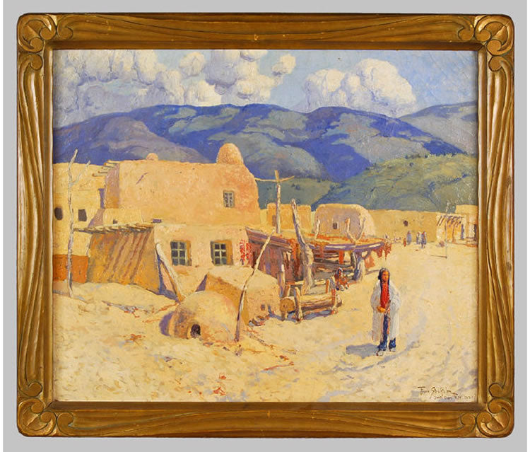 Pueblo by Franz Strahalm,16x12(A3) Poster