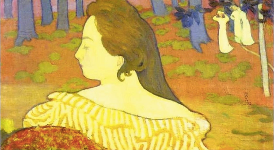Beauty in the Autumn Wood by Maurice Denis,A3(16x12")Poster