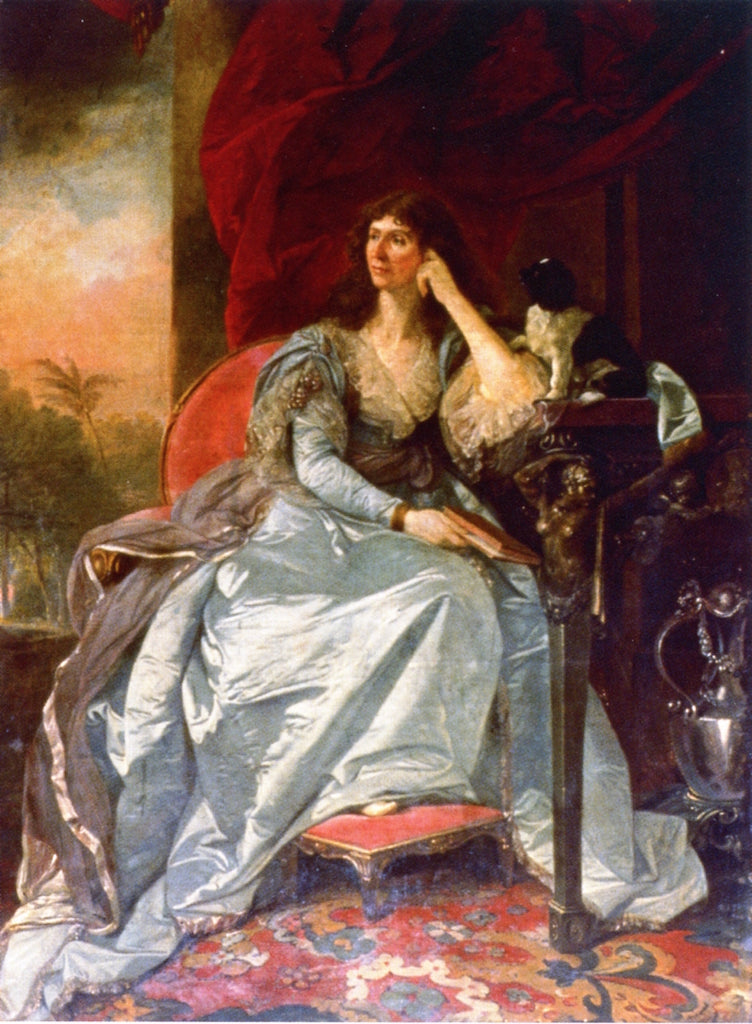 Marian Hastings, vintage artwork by Johann Zoffany, 12x8" (A4) Poster