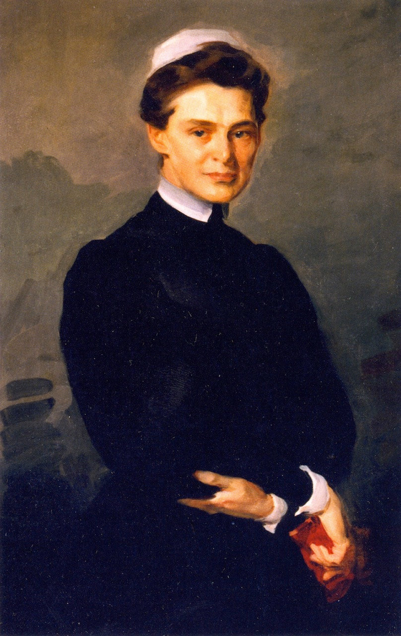 M. Adelaide Nutting, vintage artwork by Cecilia Beaux, 12x8" (A4) Poster