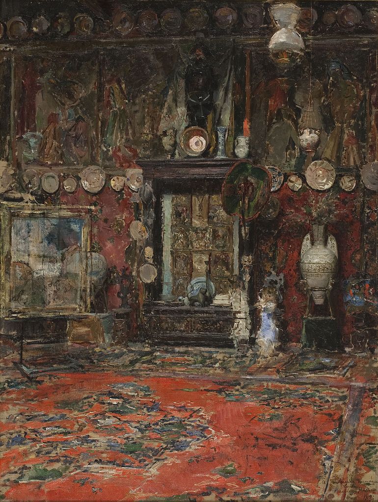 ano Fortuny's Studio in Rome by Ricardo de Madrazo y Garreta,A3(16x12")Poster