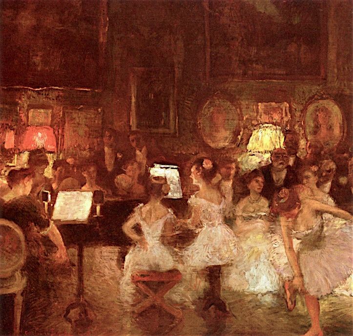 Soiree che un artiste by Gaston La Touche,A3(16x12")Poster