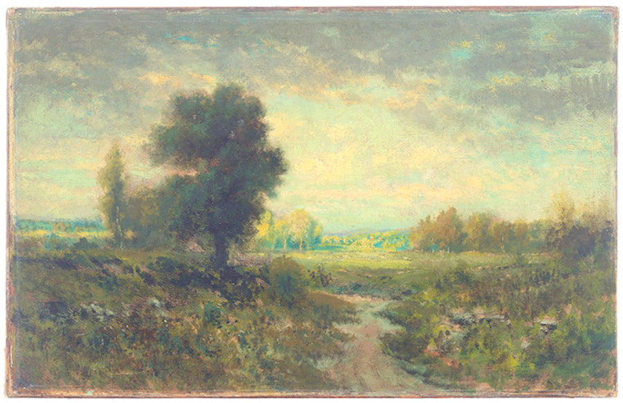 Departing Summer, vintage artwork by Alexander Helwig Wyant, 12x8" (A4) Poster