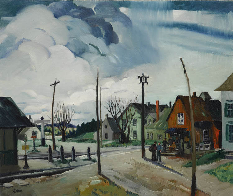 Entrance to Eastport by George Ennis,16x12(A3) Poster
