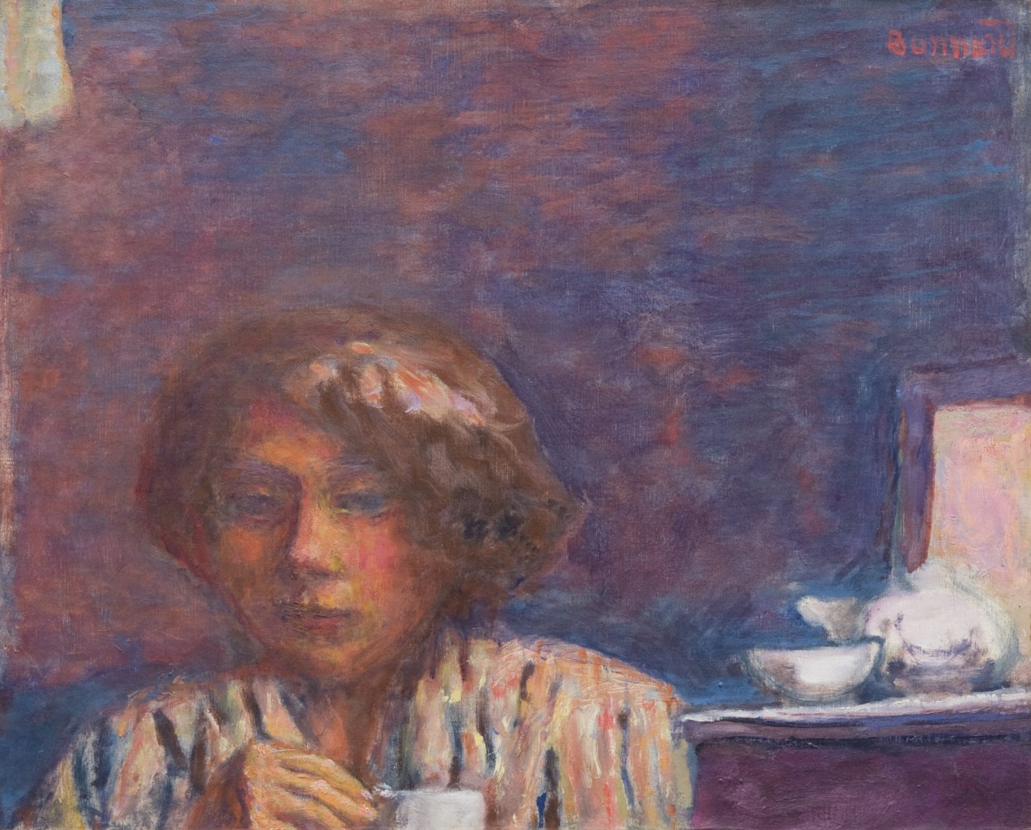 The Breakfast (Le petit dejeuner) by Pierre Bonnard,A3(16x12")Poster