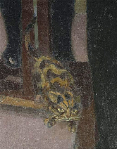 Cat, Hommage to Cezanne by Maurice Denis,A3(16x12")Poster