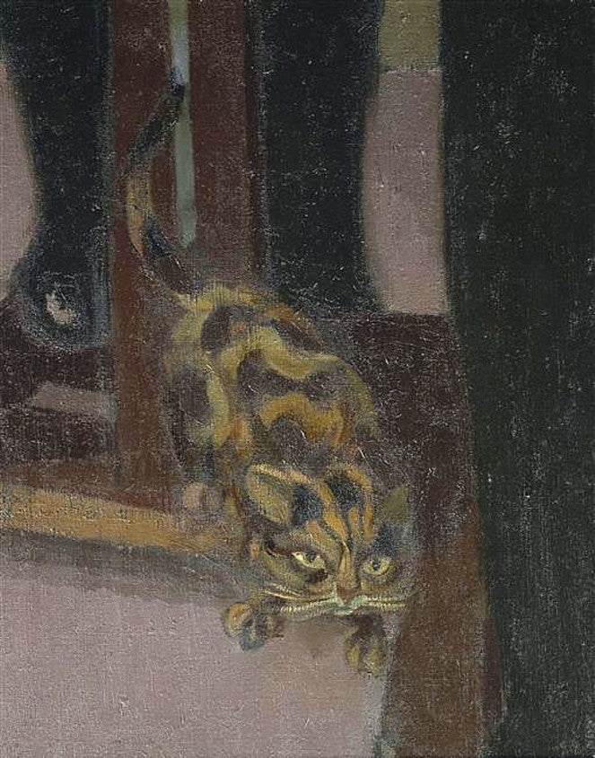 Cat, Hommage to Cezanne by Maurice Denis,A3(16x12