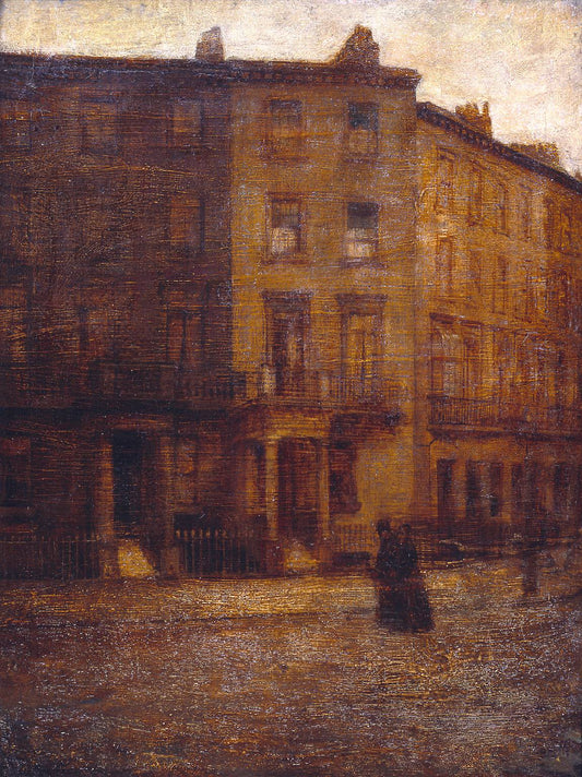 Bessborough Street, Pimlico, vintage artwork by Ambrose McEvoy, 12x8" (A4) Poster