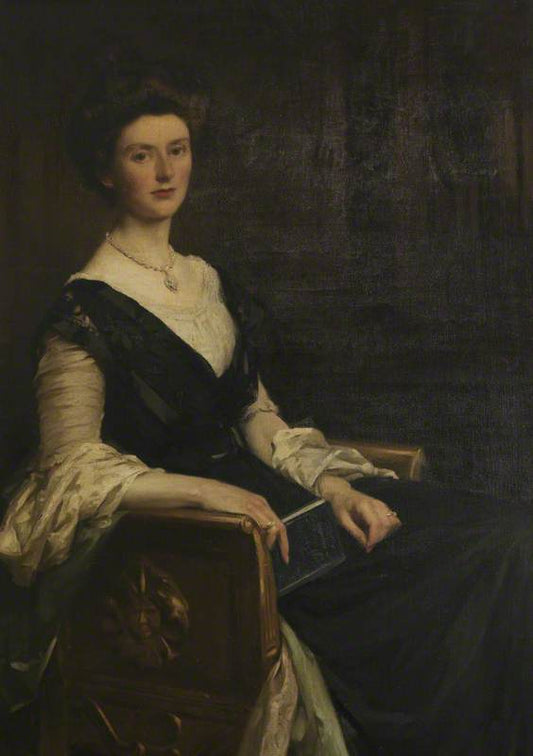 Katherine Parr, Lady Herbert Archer Croft, vintage artwork by Sir William Llewellyn, 12x8" (A4) Poster