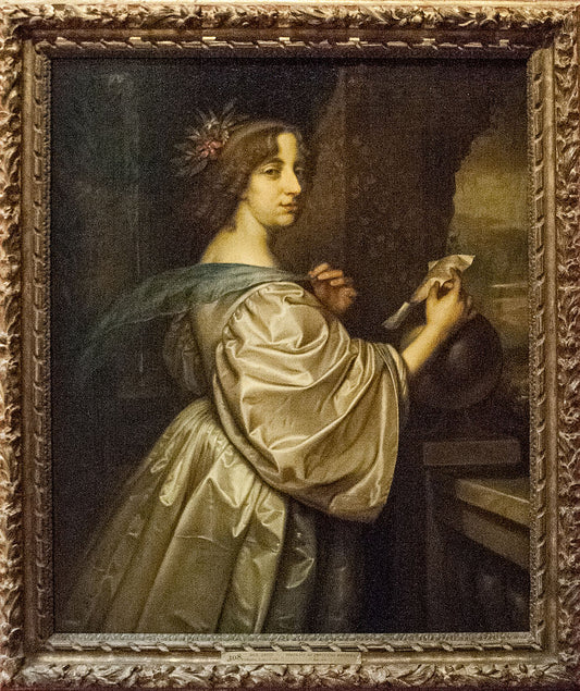 Queen Christina, vintage artwork by David Beck, 12x8" (A4) Poster