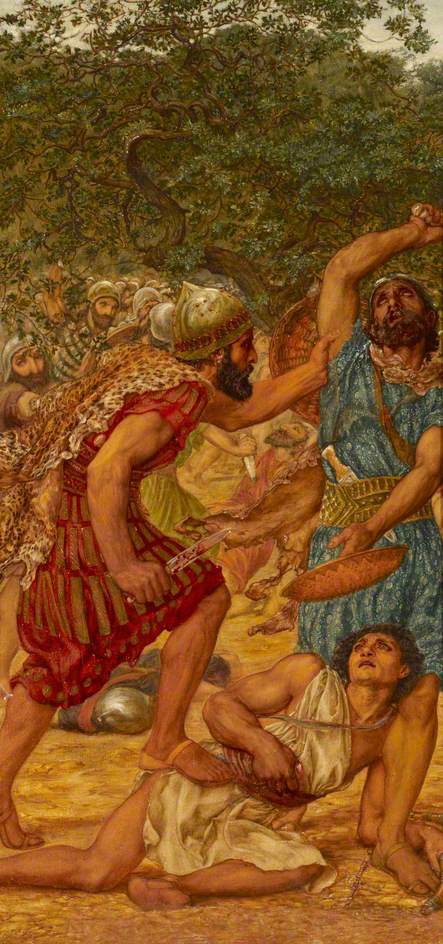 Jeptha's Vow II, vintage artwork by Thomas Matthews Rooke, 12x8" (A4) Poster