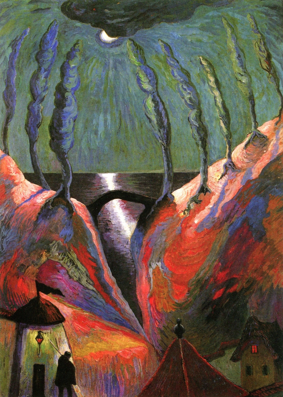 Fantastic Night by Marianne von Werefkin,A3(16x12")Poster