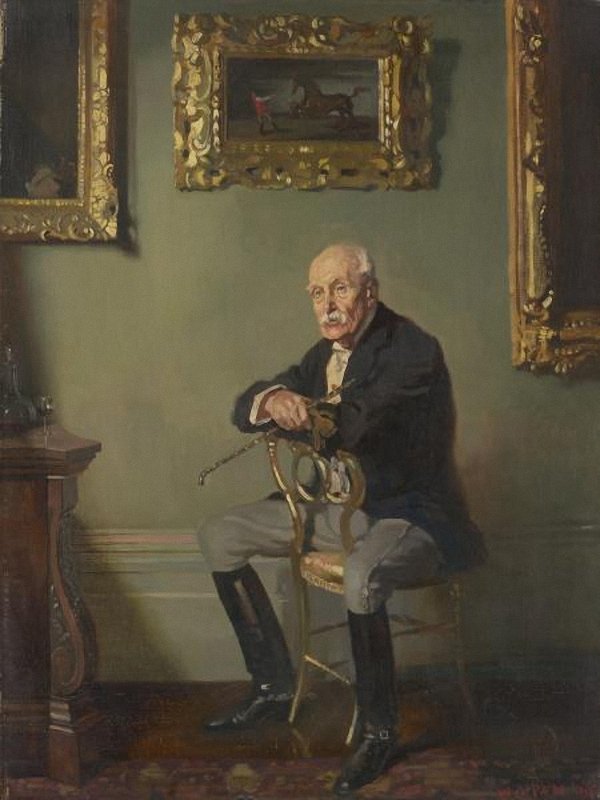 ntleman in Riding Costume by Sir William Orpen, R.A., R.H.A.,16x12(A3) Poster