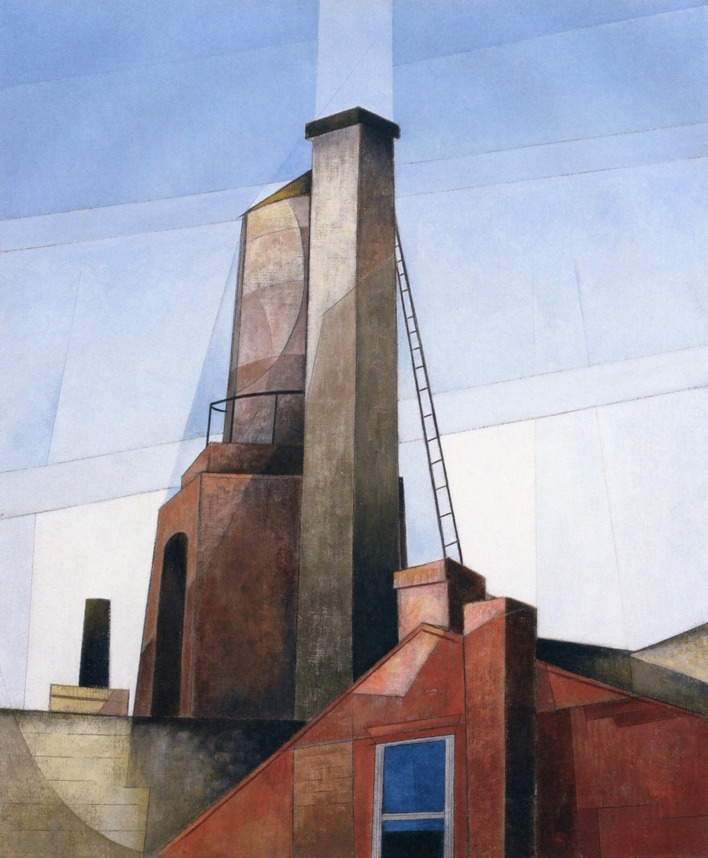 Aucassin and Nicolette, vintage artwork by Charles Demuth, 12x8" (A4) Poster