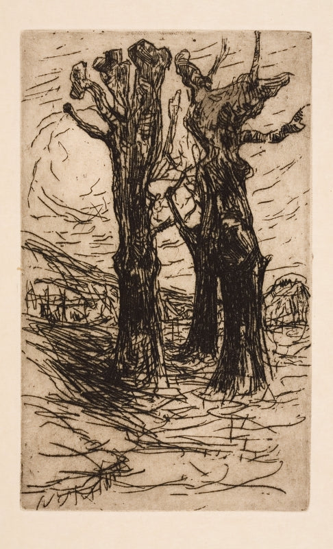 Two chestnut trees by Floris Verster,A3(16x12")Poster