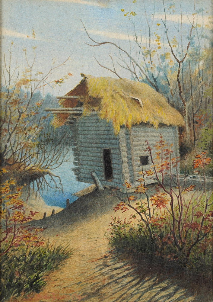 A Hut by Richard Bergholz,A3(16x12")Poster