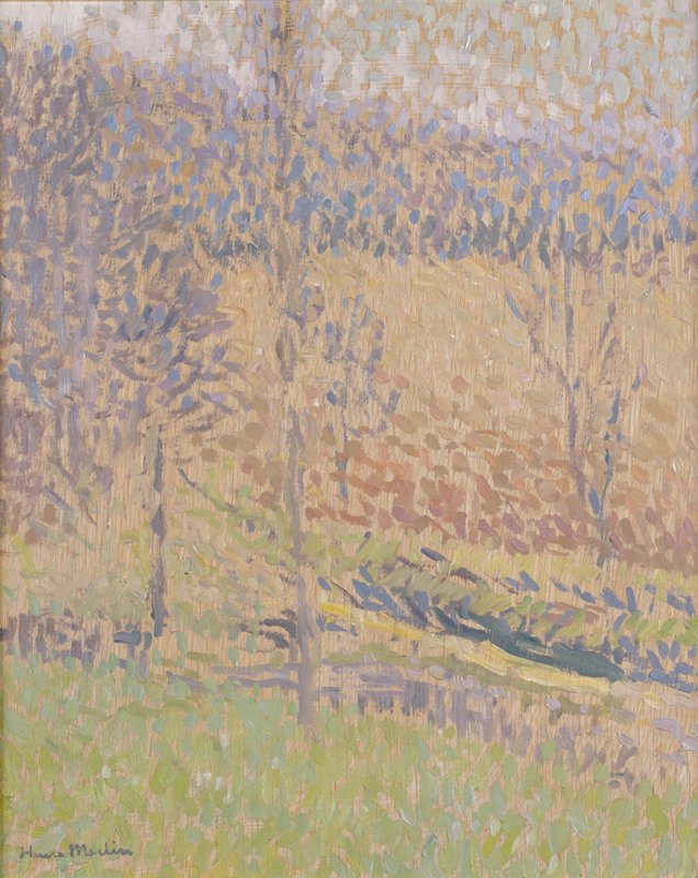 Dans le brouillard by Henri Martin,A3(16x12")Poster