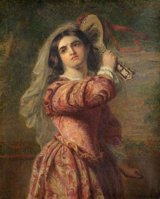 Katharina, vintage artwork by William Powell Frith, A3 (16x12") Poster Print