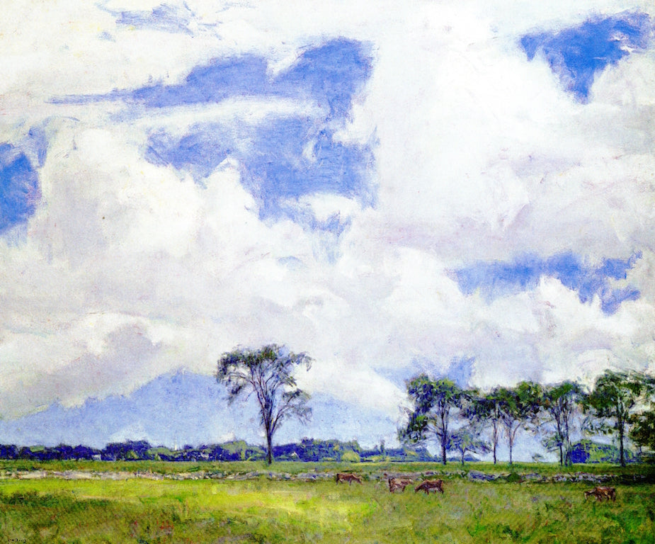 Change of Wind, vintage artwork by Charles Harold Davis, 12x8" (A4) Poster