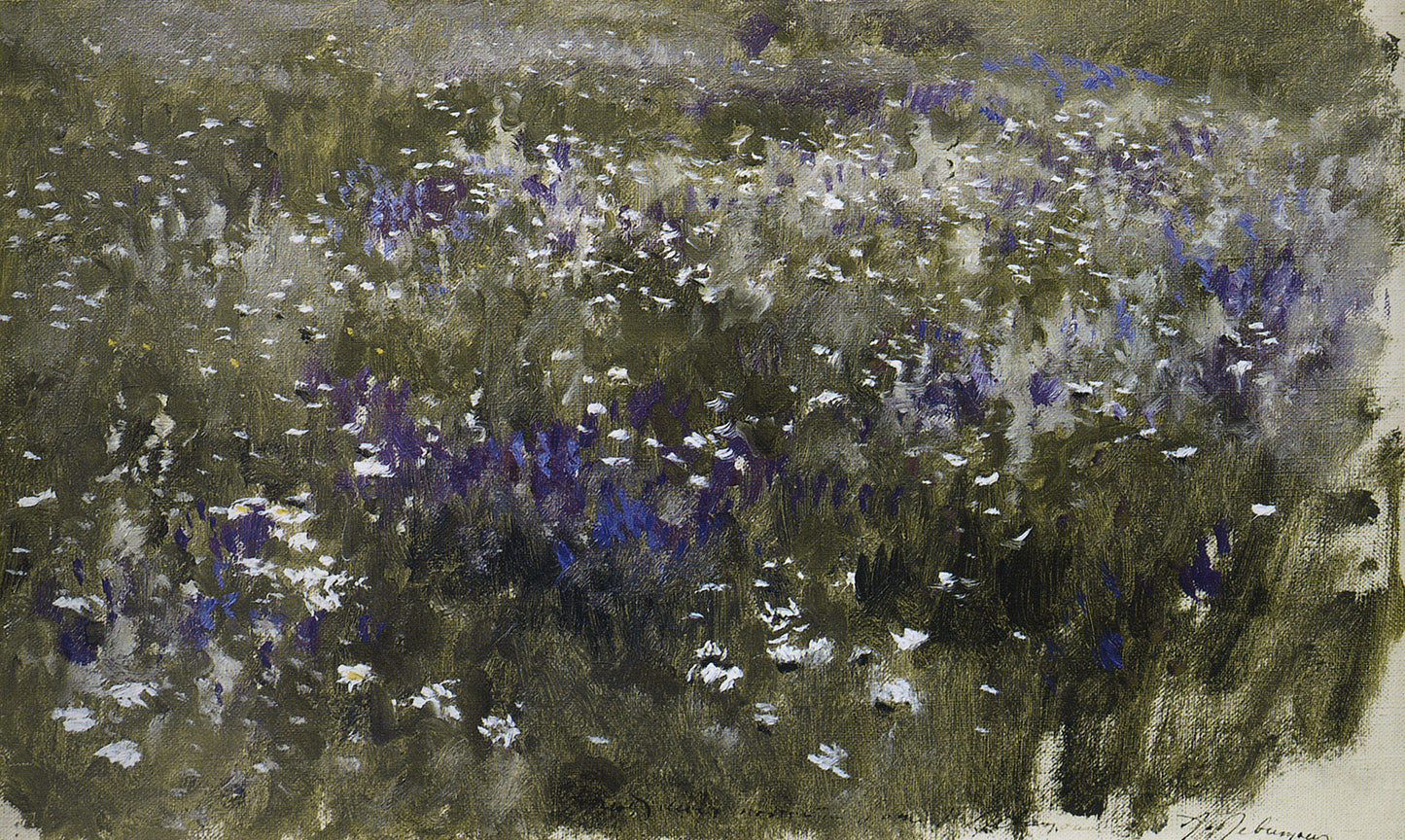 Blooming Meadow by Isaak Levitan,A3(16x12")Poster