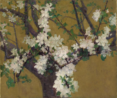 nd tree in blossom (Amandier en fleur) by John Peter Russell,A3(16x12")Poster