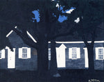 Birmingham Meeting House III by Horace Pippin,16x12(A3) Poster
