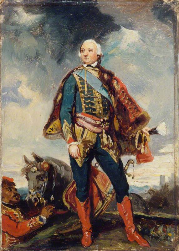 The duc de Chartres, Later duc d’Orleans (after Reynolds), vintage artwork by Camille-Joseph-Étienne Roqueplan, A3 (16x12") Poster Print