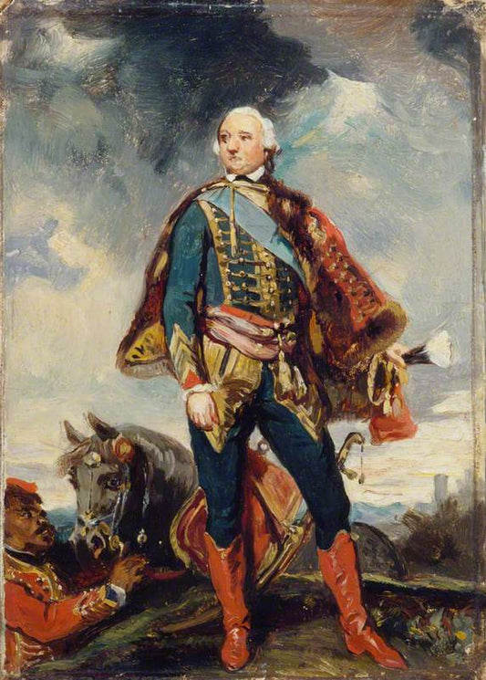 The duc de Chartres, Later duc d’Orleans (after Reynolds), vintage artwork by Camille-Joseph-Étienne Roqueplan, A3 (16x12") Poster Print