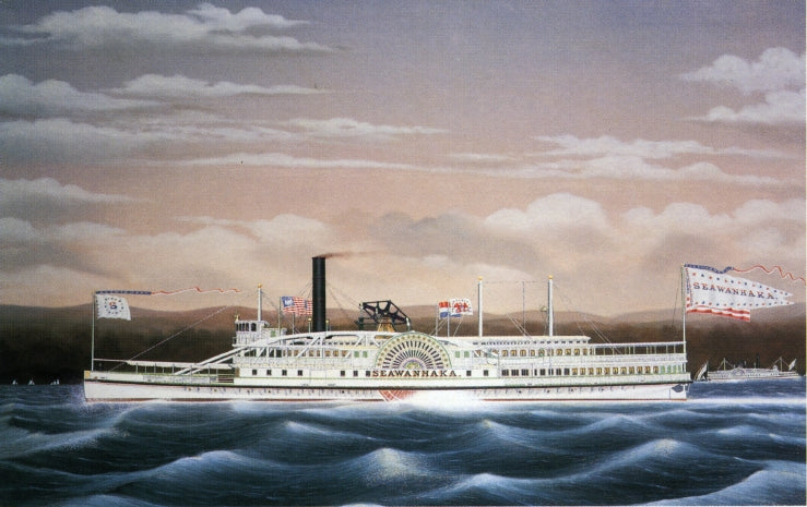 Seawanhaka, vintage artwork by James Bard, A3 (16x12") Poster Print