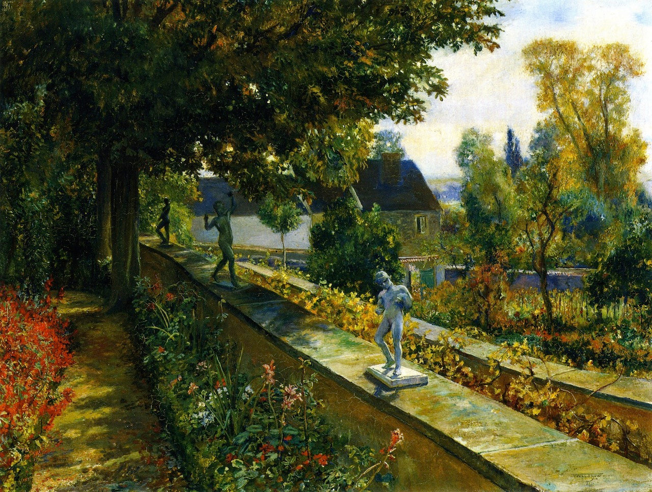 The Terrace Walls by Will Hicok Low,A3(16x12")Poster