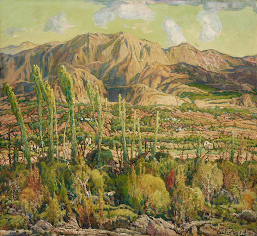 Late Afternoon Glow by Charles Reiffel,A3(16x12")Poster